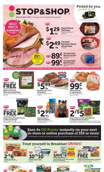 Stop & Shop Flyer - 03.26.2021 - 04.01.2021.