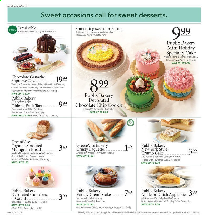 Publix ad - 03/25/2021 - 04/03/2021. Page 10