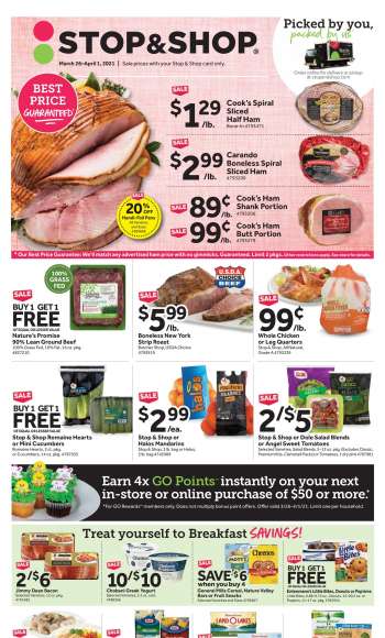 Stop & Shop Flyer - 03.26.2021 - 04.01.2021.