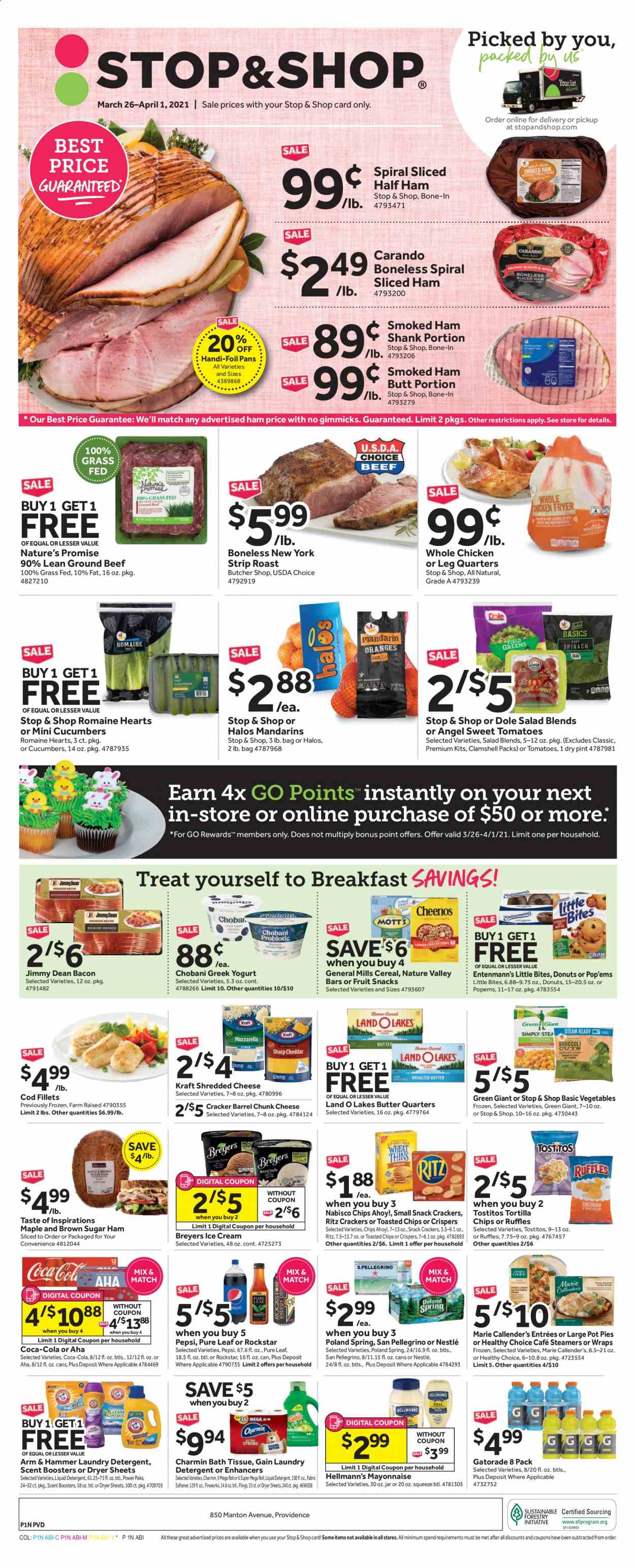 Stop & Shop ad - 03/26/2021 - 04/01/2021. Page 1