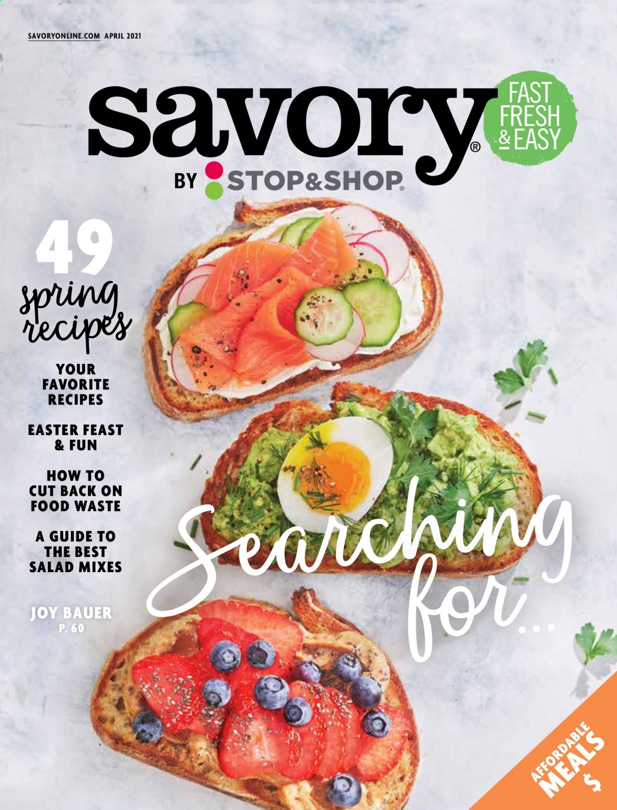 Stop & Shop ad - 04/01/2021 - 04/30/2021. Page 1