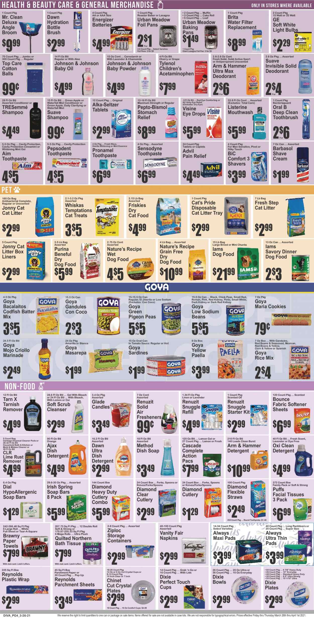 Key Food ad - 03/26/2021 - 04/01/2021. Page 4