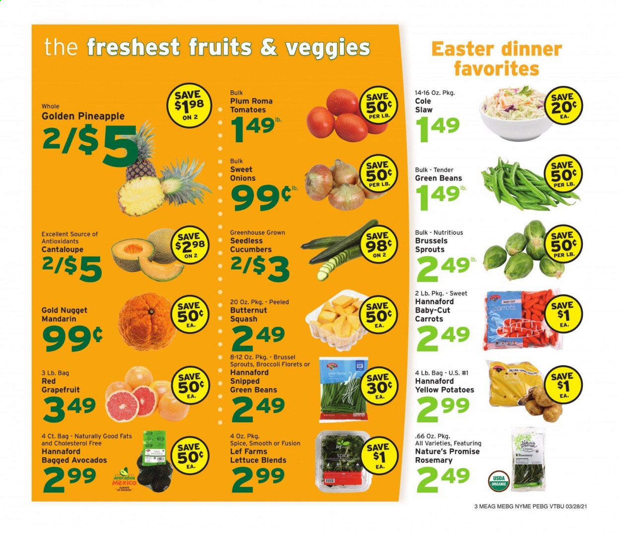 Hannaford ad - 03/28/2021 - 04/03/2021. Page 3