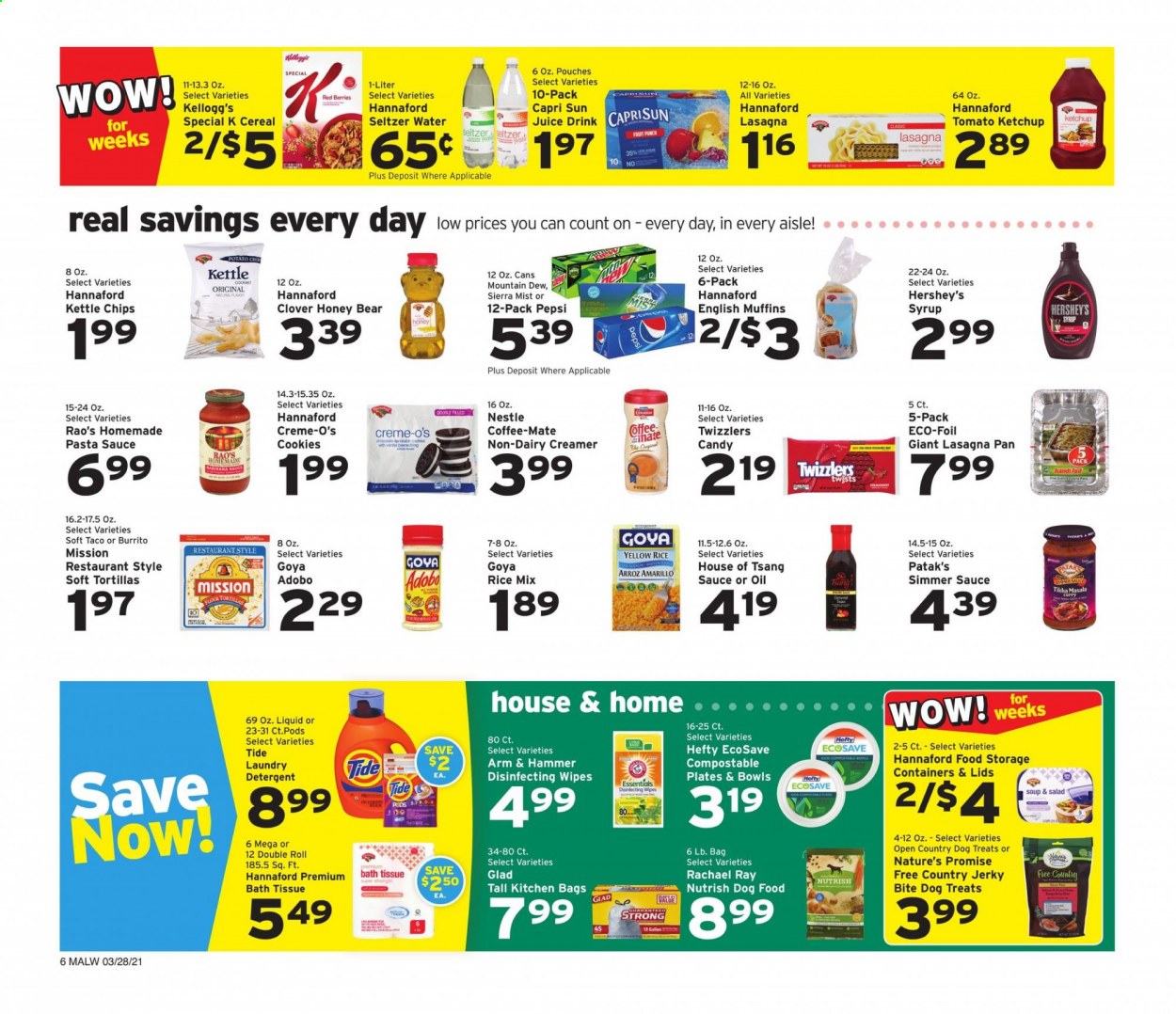 Hannaford ad - 03/28/2021 - 04/03/2021. Page 6
