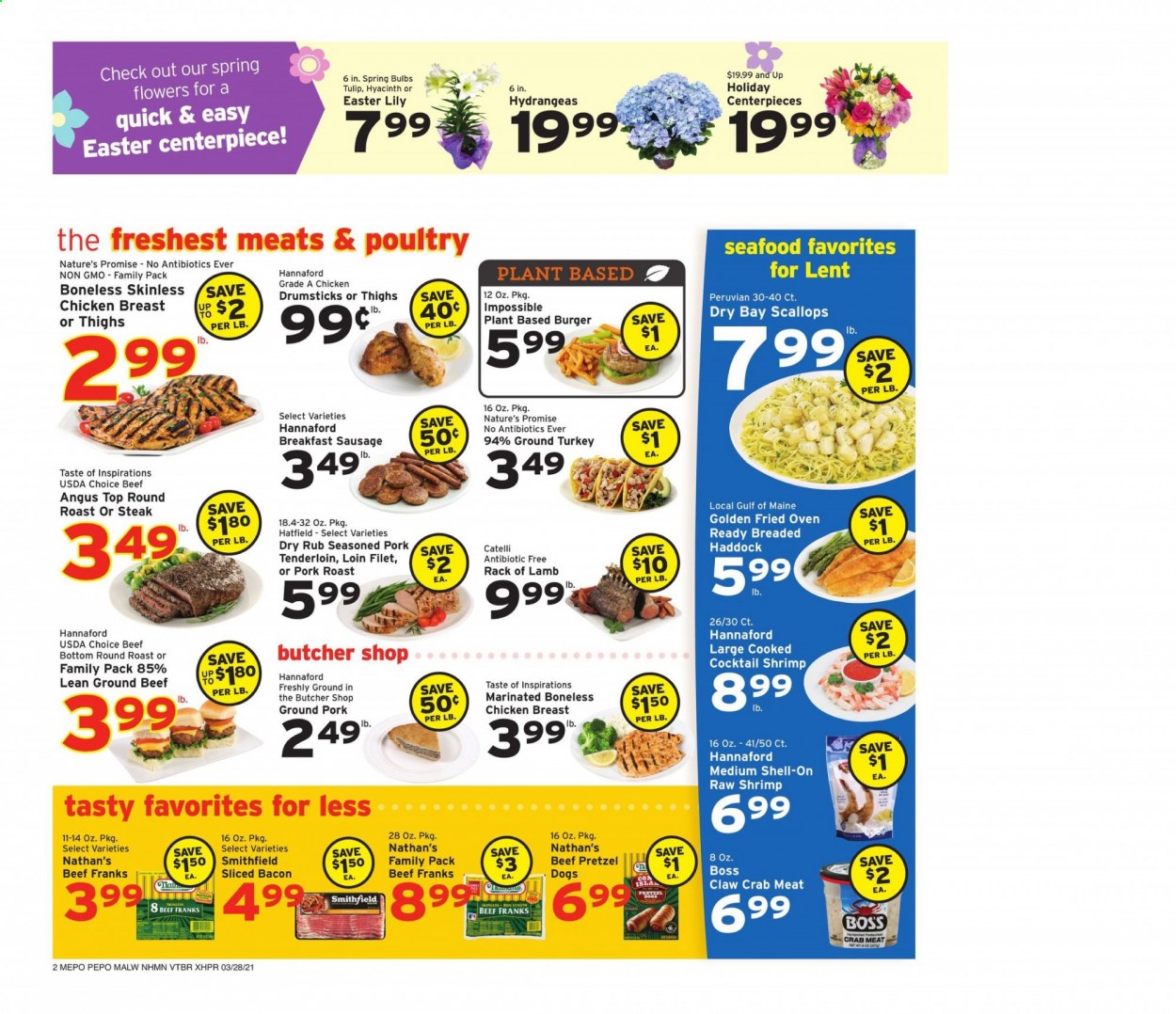 Hannaford ad - 03/28/2021 - 04/03/2021. Page 2