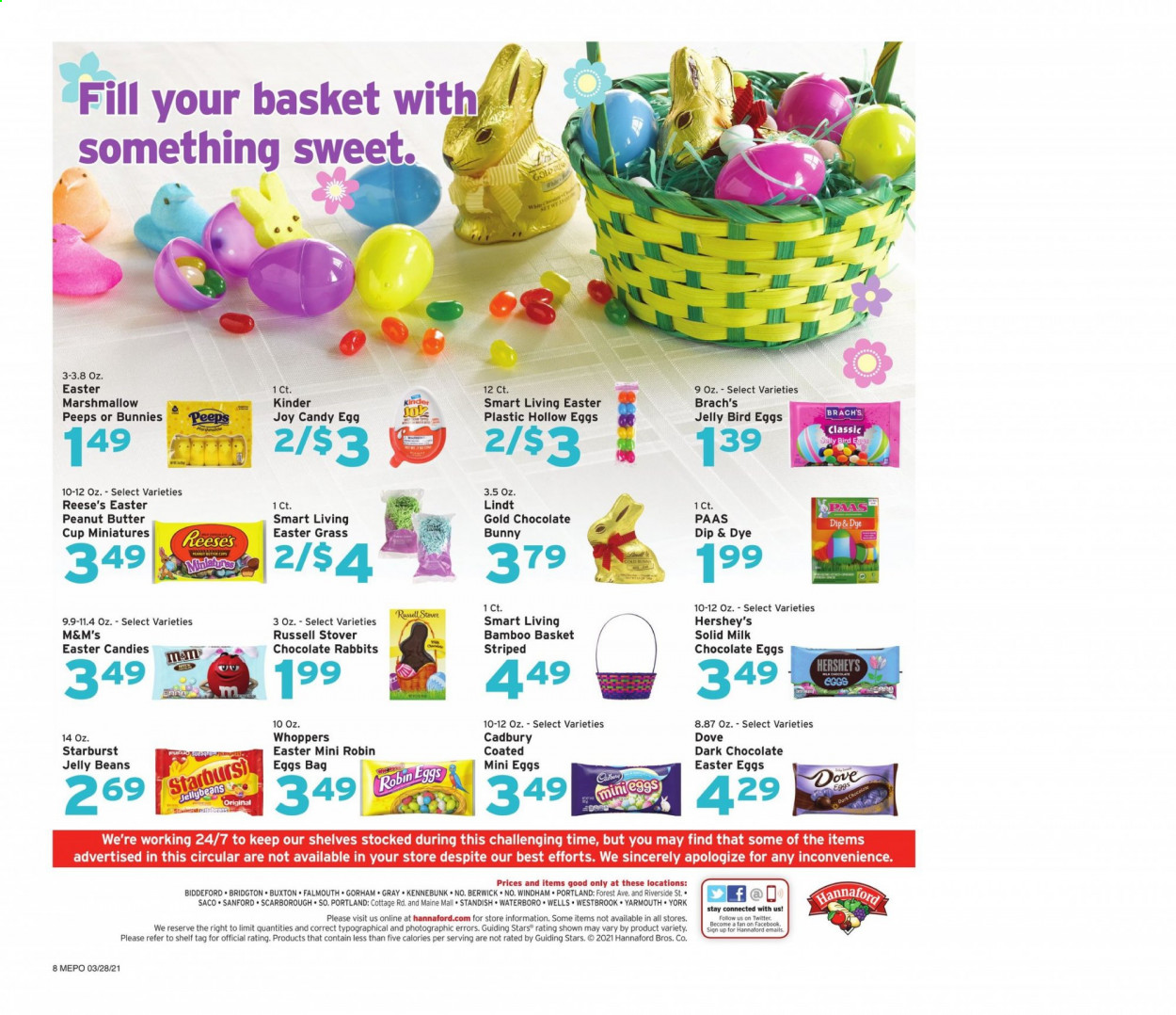 Hannaford ad - 03/28/2021 - 04/03/2021. Page 8