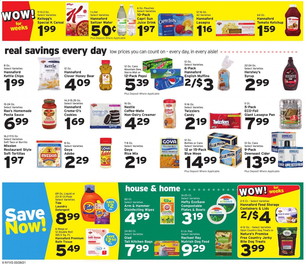 Hannaford ad - 03/28/2021 - 04/03/2021. Page 6