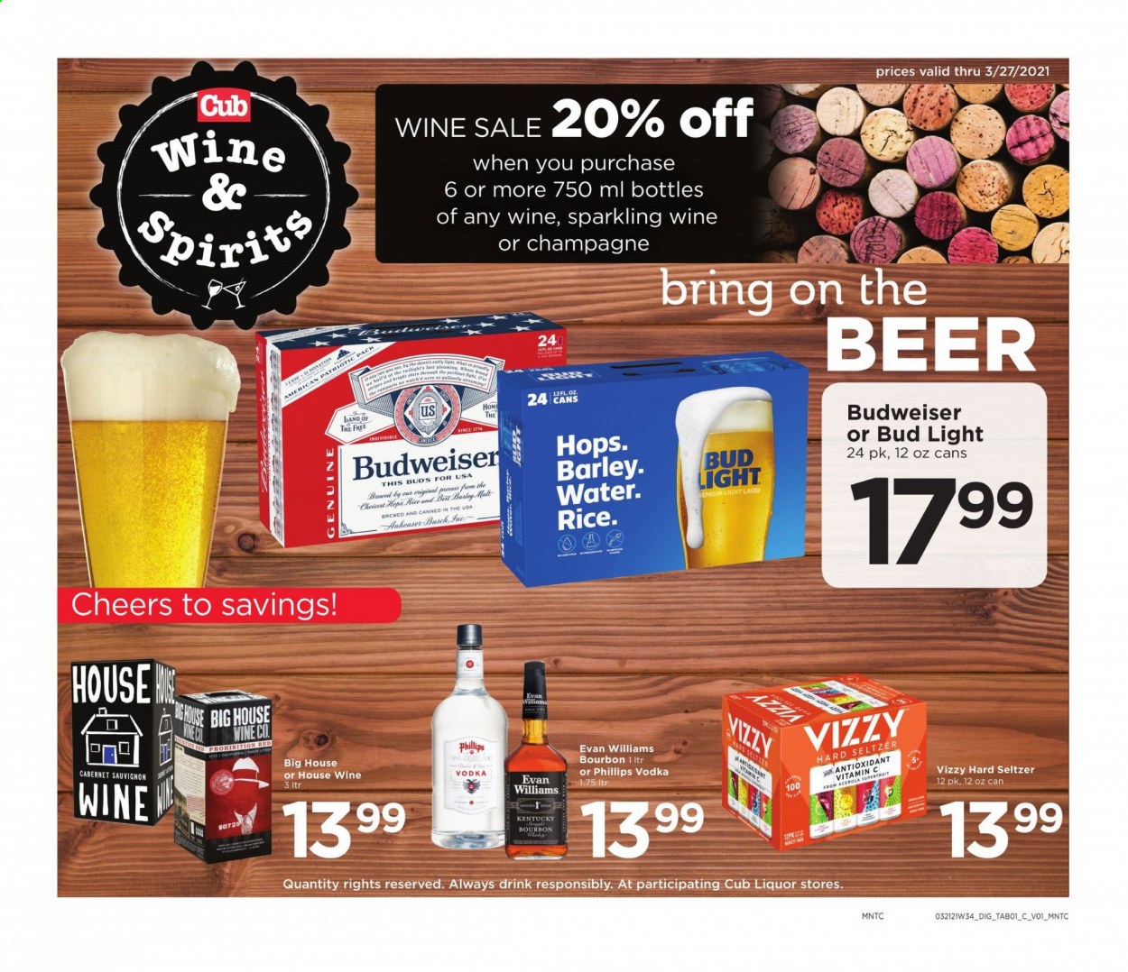 Cub Foods ad - 02/28/2021 - 03/28/2021. Page 1