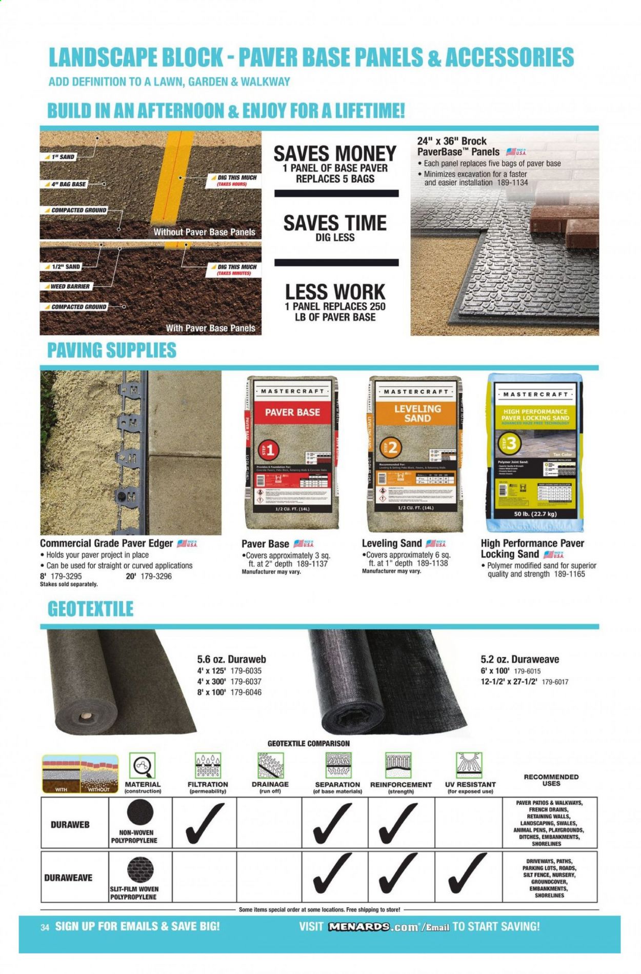 Menards ad - 03/22/2021 - 12/31/2021. Page 34