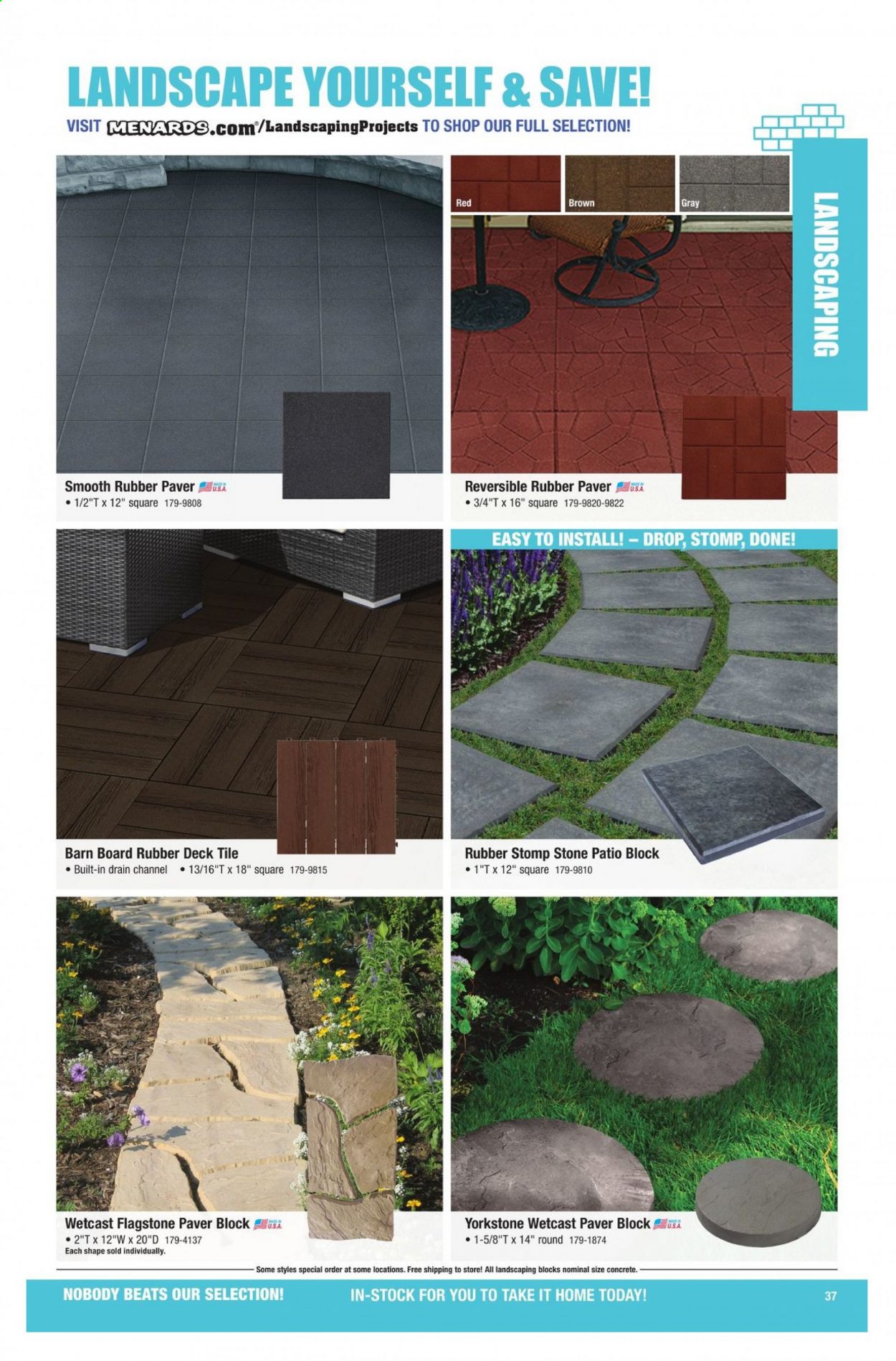 Menards ad - 03/22/2021 - 12/31/2021. Page 37