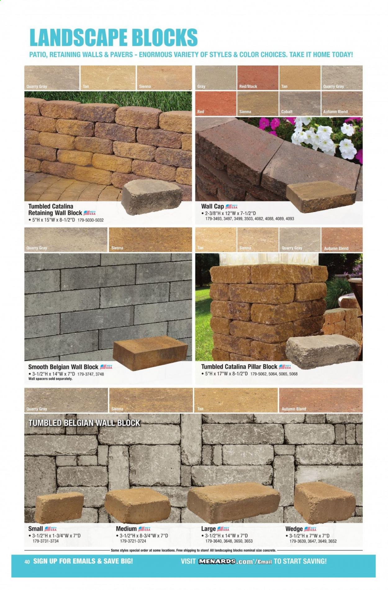 Menards ad - 03/22/2021 - 12/31/2021. Page 40