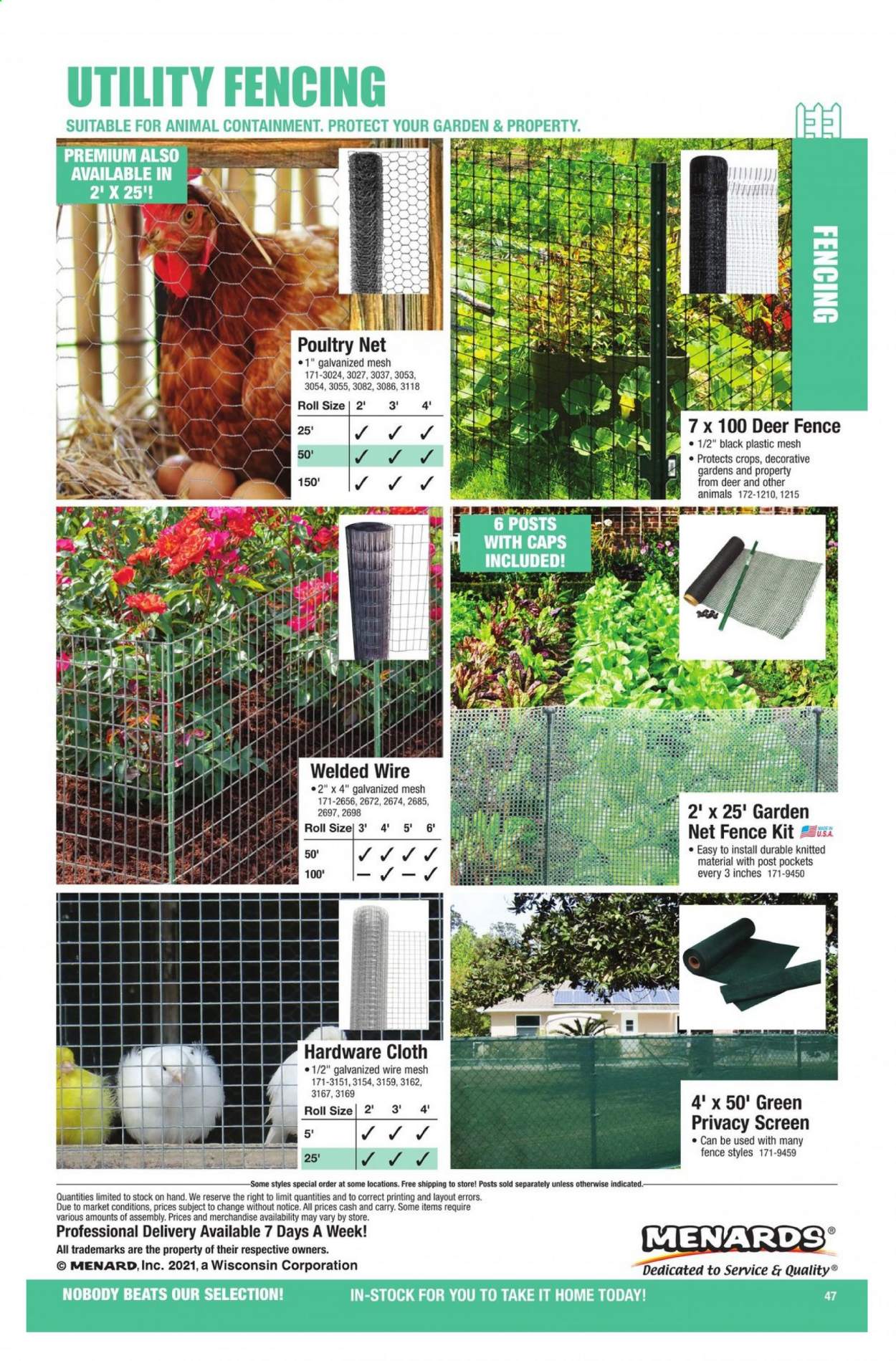 Menards ad - 03/22/2021 - 12/31/2021. Page 47