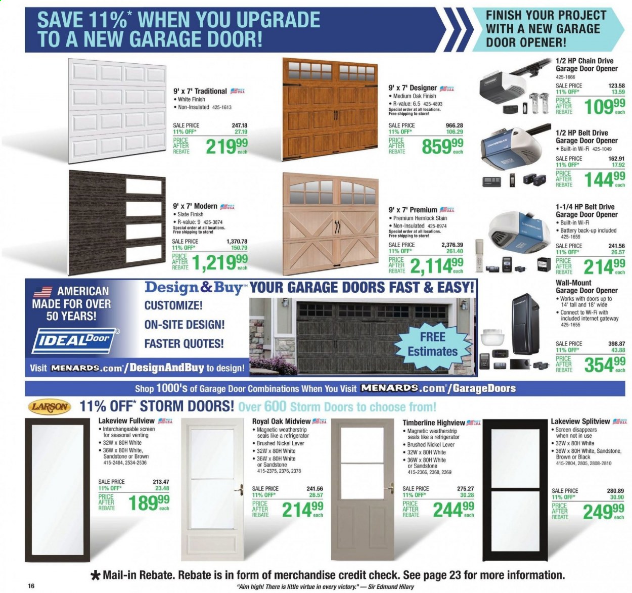 Menards ad - 03/28/2021 - 04/03/2021. Page 17