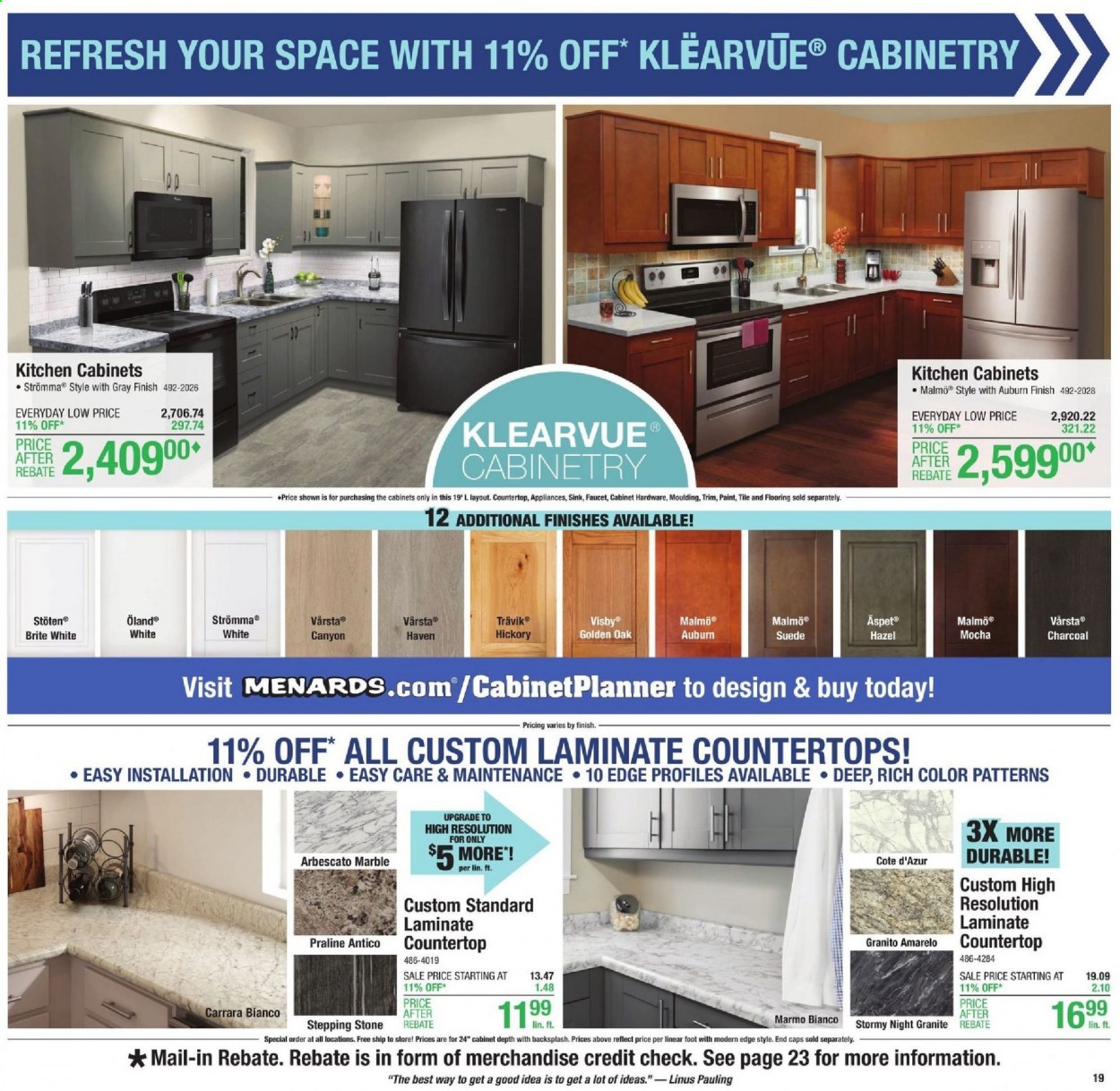 Menards ad - 03/28/2021 - 04/03/2021. Page 20