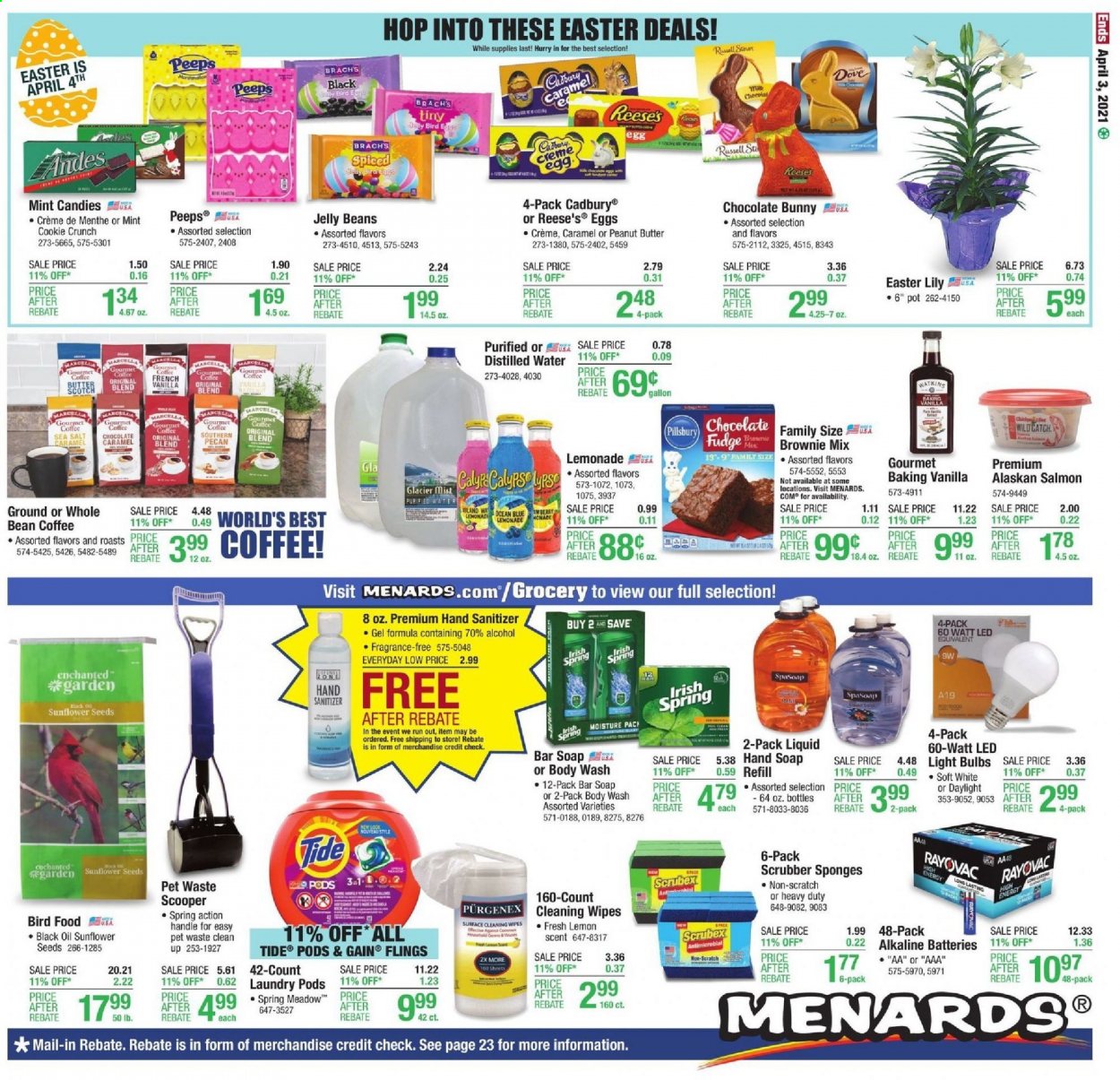 Menards ad - 03/28/2021 - 04/03/2021. Page 25