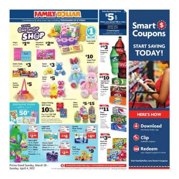 Family Dollar Flyer - 03.28.2021 - 04.04.2021.
