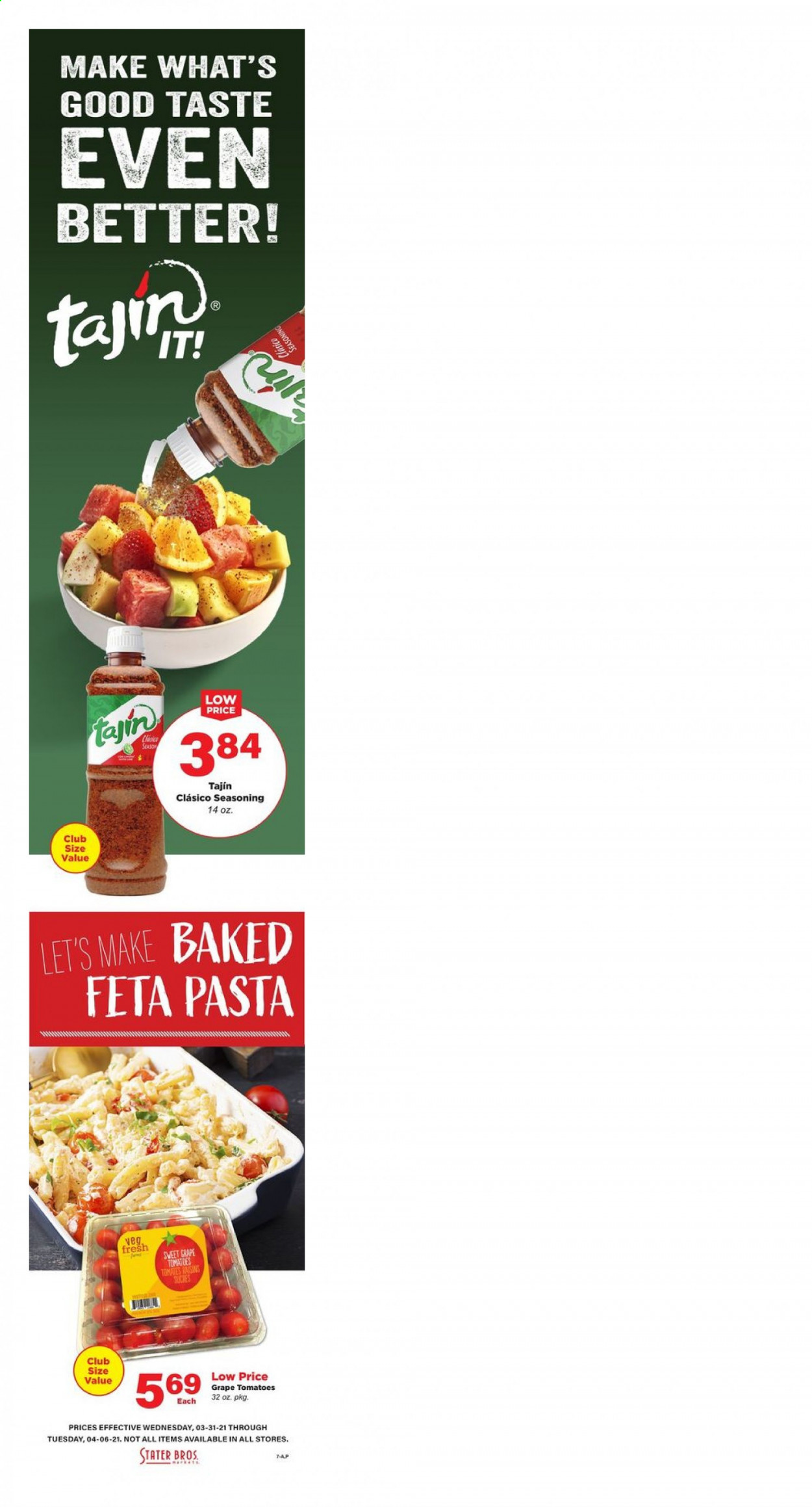 Stater Bros. ad - 03/31/2021 - 04/06/2021. Page 7