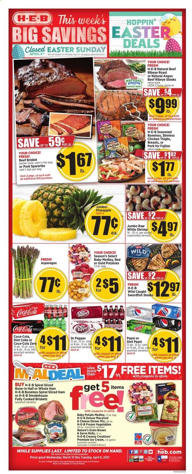 H-E-B ad - 03/31/2021 - 04/06/2021. Page 1