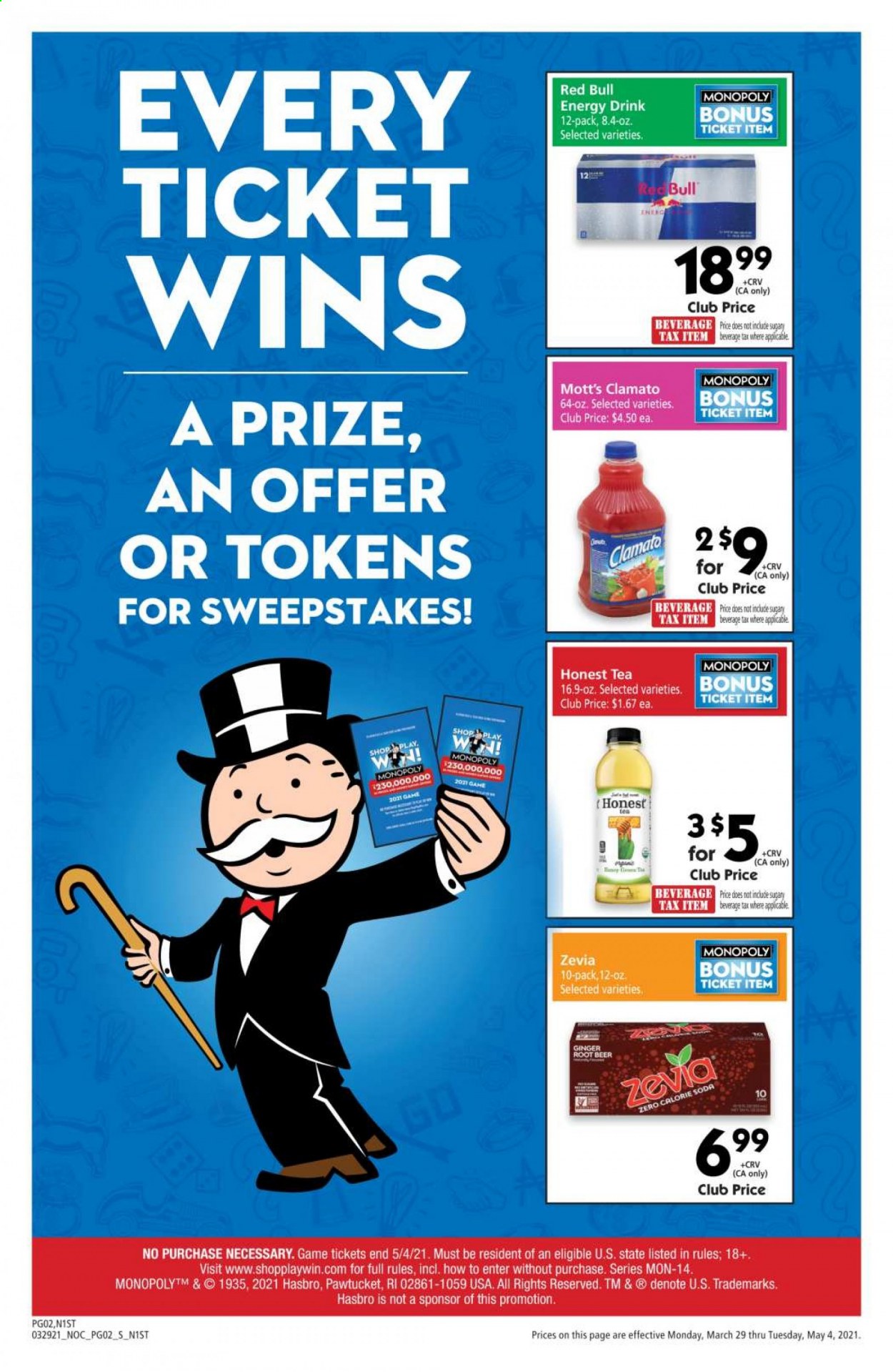 Safeway ad - 03/29/2021 - 05/04/2021. Page 2