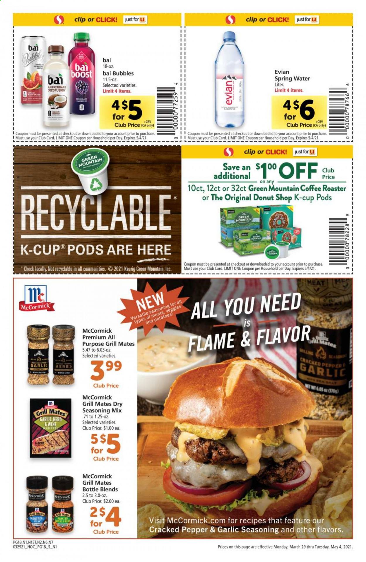 Safeway ad - 03/29/2021 - 05/04/2021. Page 18