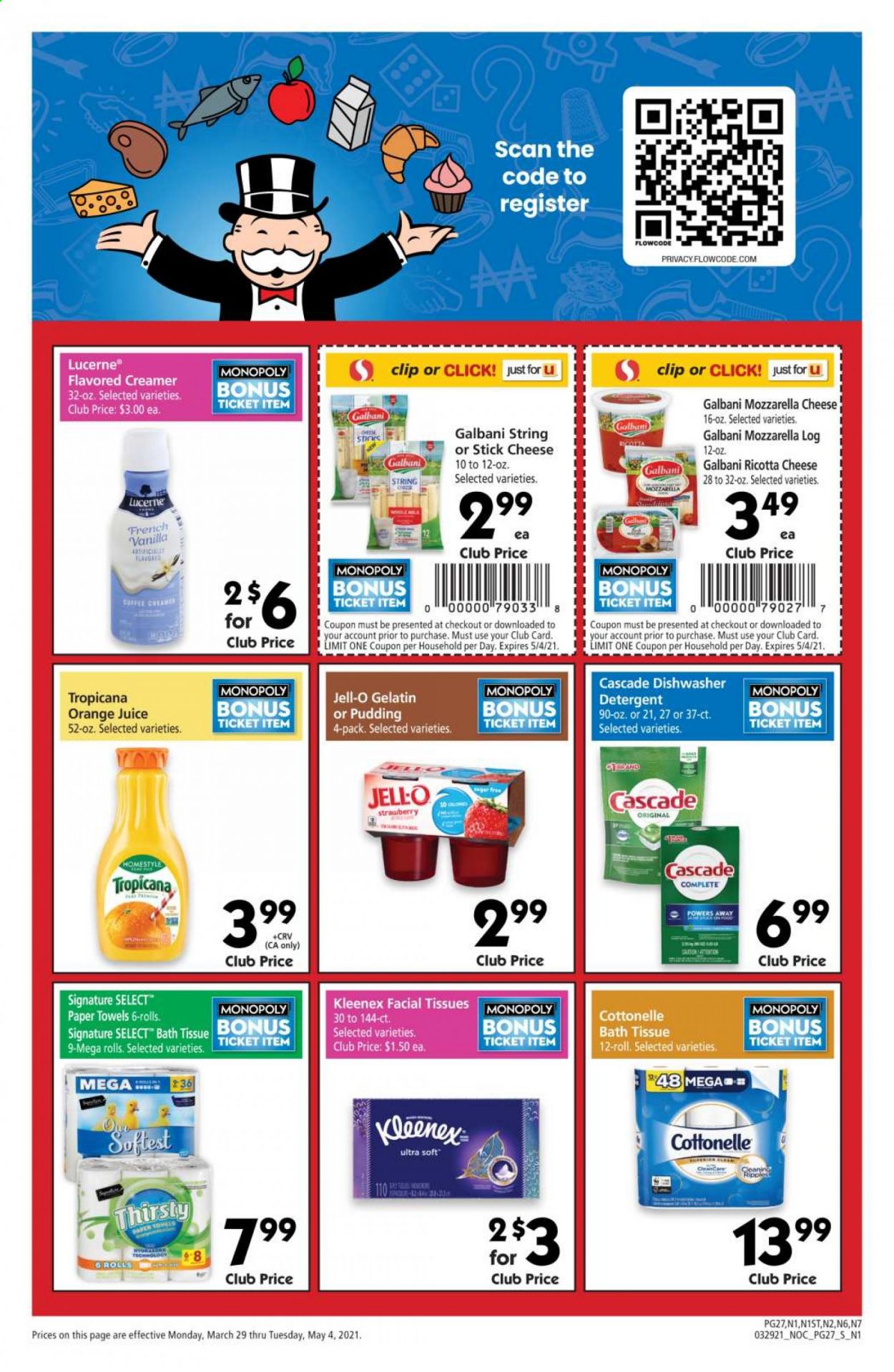Safeway ad - 03/29/2021 - 05/04/2021. Page 27