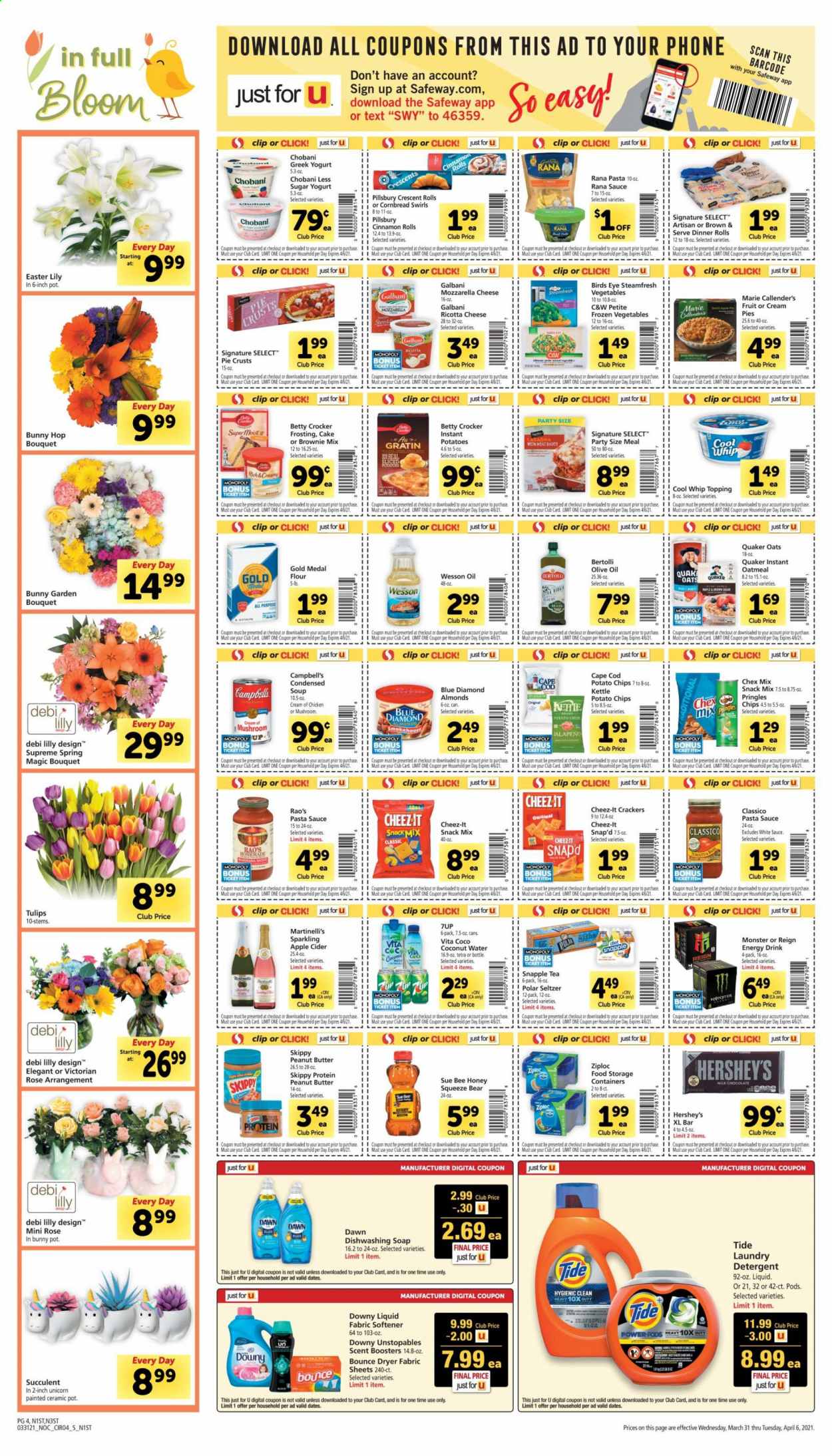 Safeway ad - 03/31/2021 - 04/06/2021. Page 4