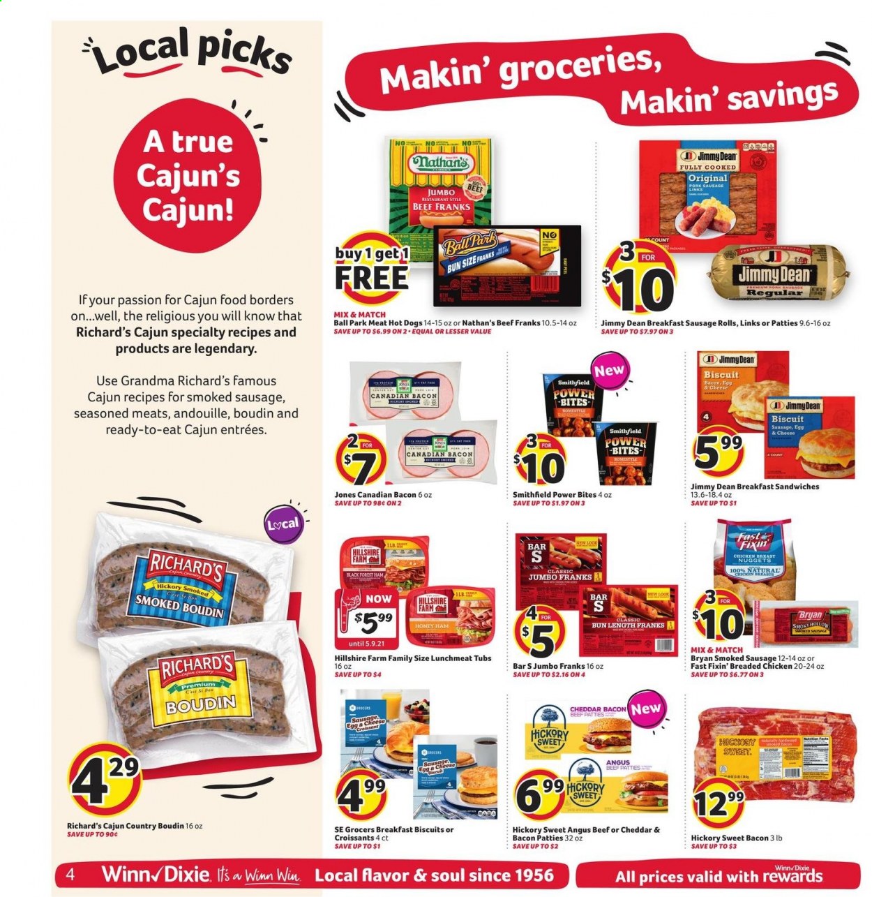 Winn Dixie ad - 03/31/2021 - 04/06/2021. Page 4