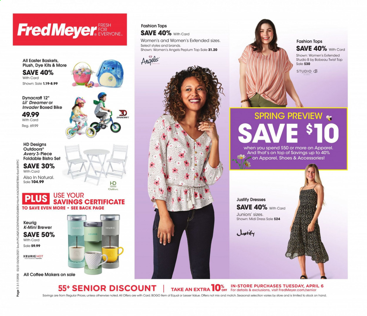 Fred Meyer ad - 03/31/2021 - 04/06/2021. Page 1