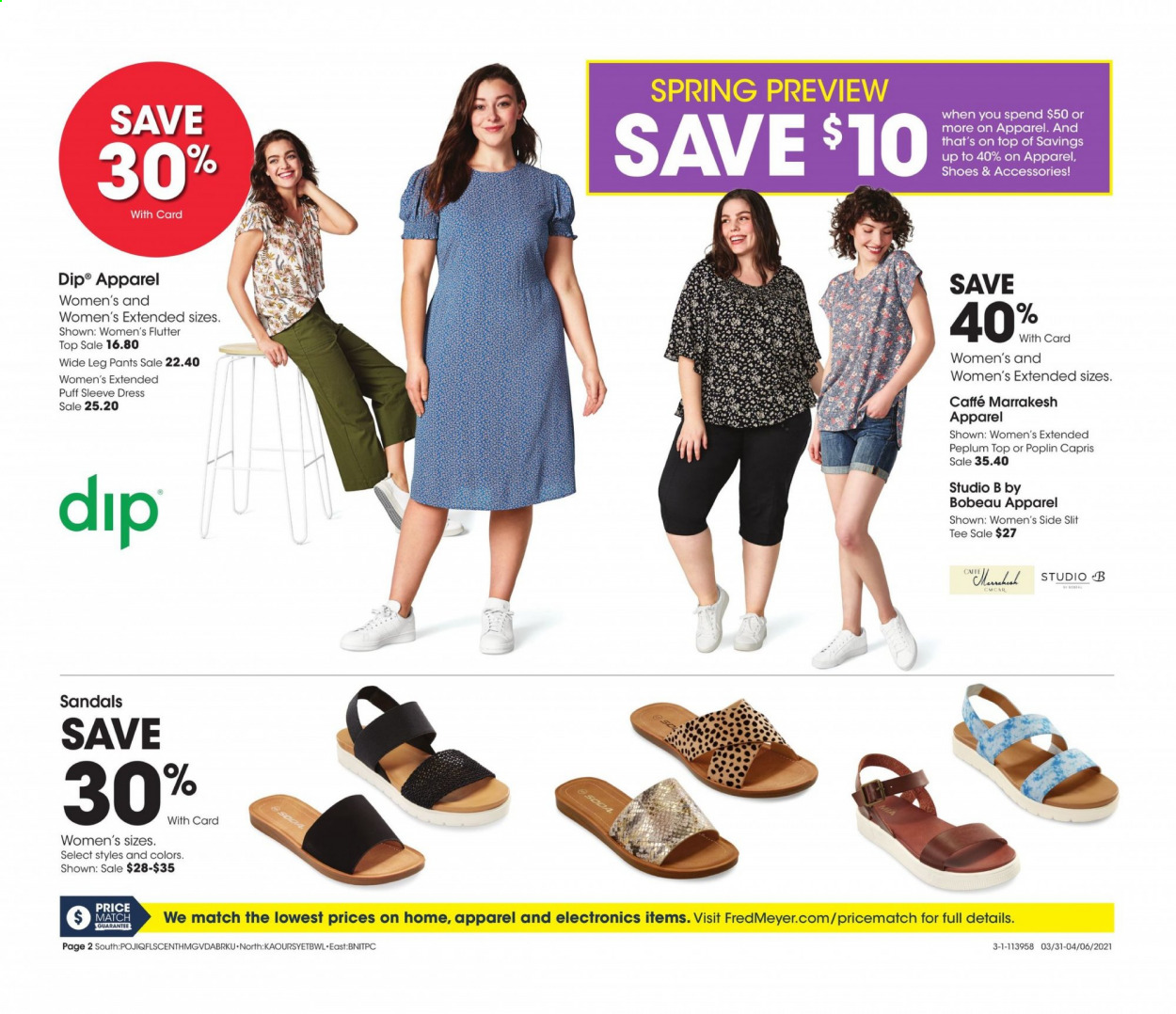 Fred Meyer ad - 03/31/2021 - 04/06/2021. Page 2