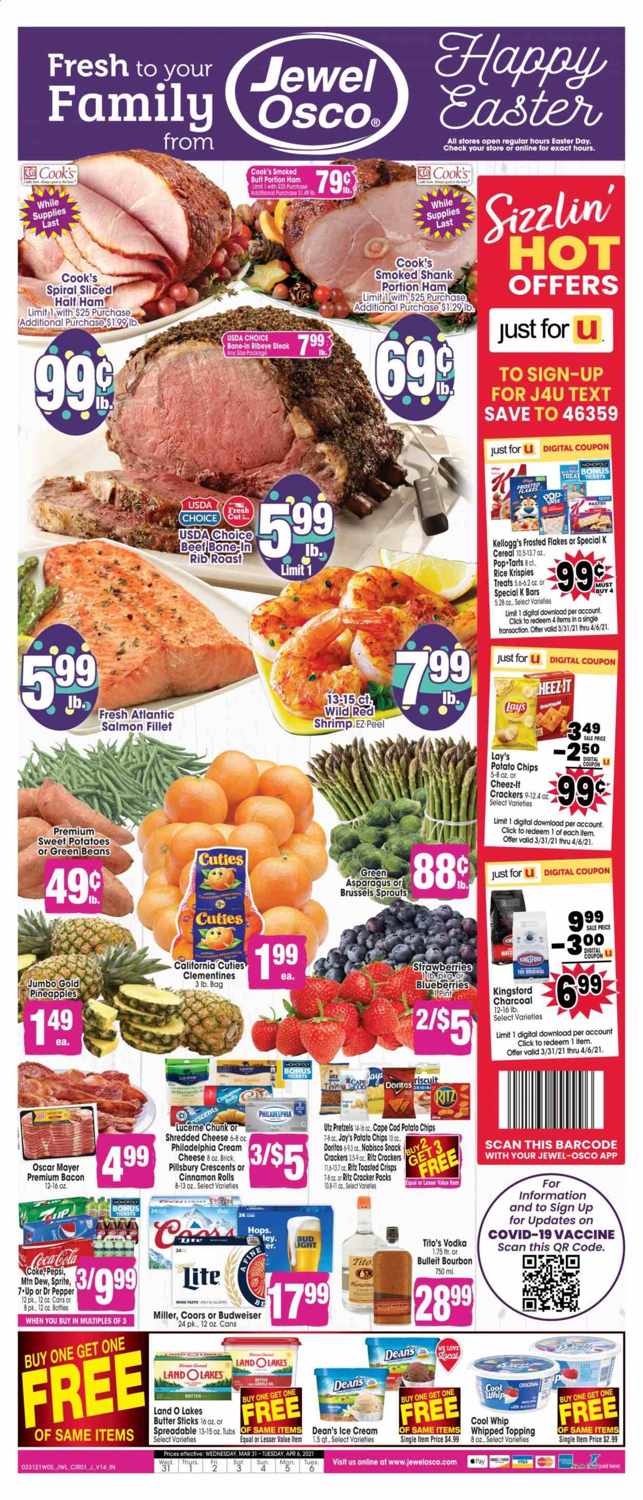 Jewel Osco ad - 03/31/2021 - 04/06/2021. Page 1