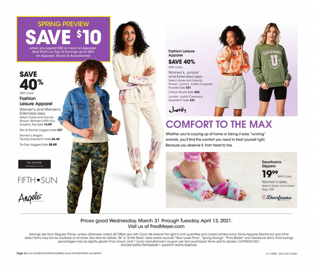 Fred Meyer ad - 03/31/2021 - 04/13/2021. Page 12