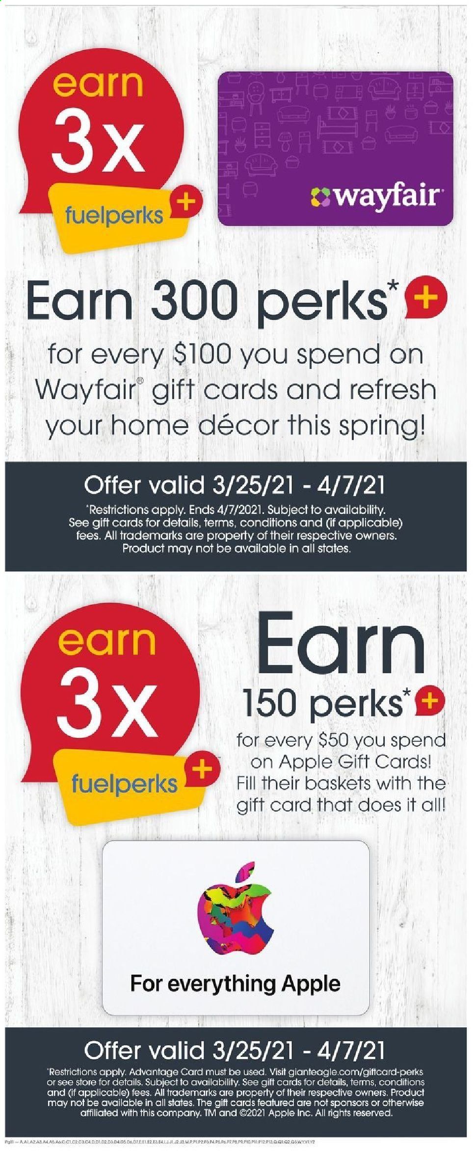 Giant Eagle ad - 04/01/2021 - 04/07/2021. Page 10