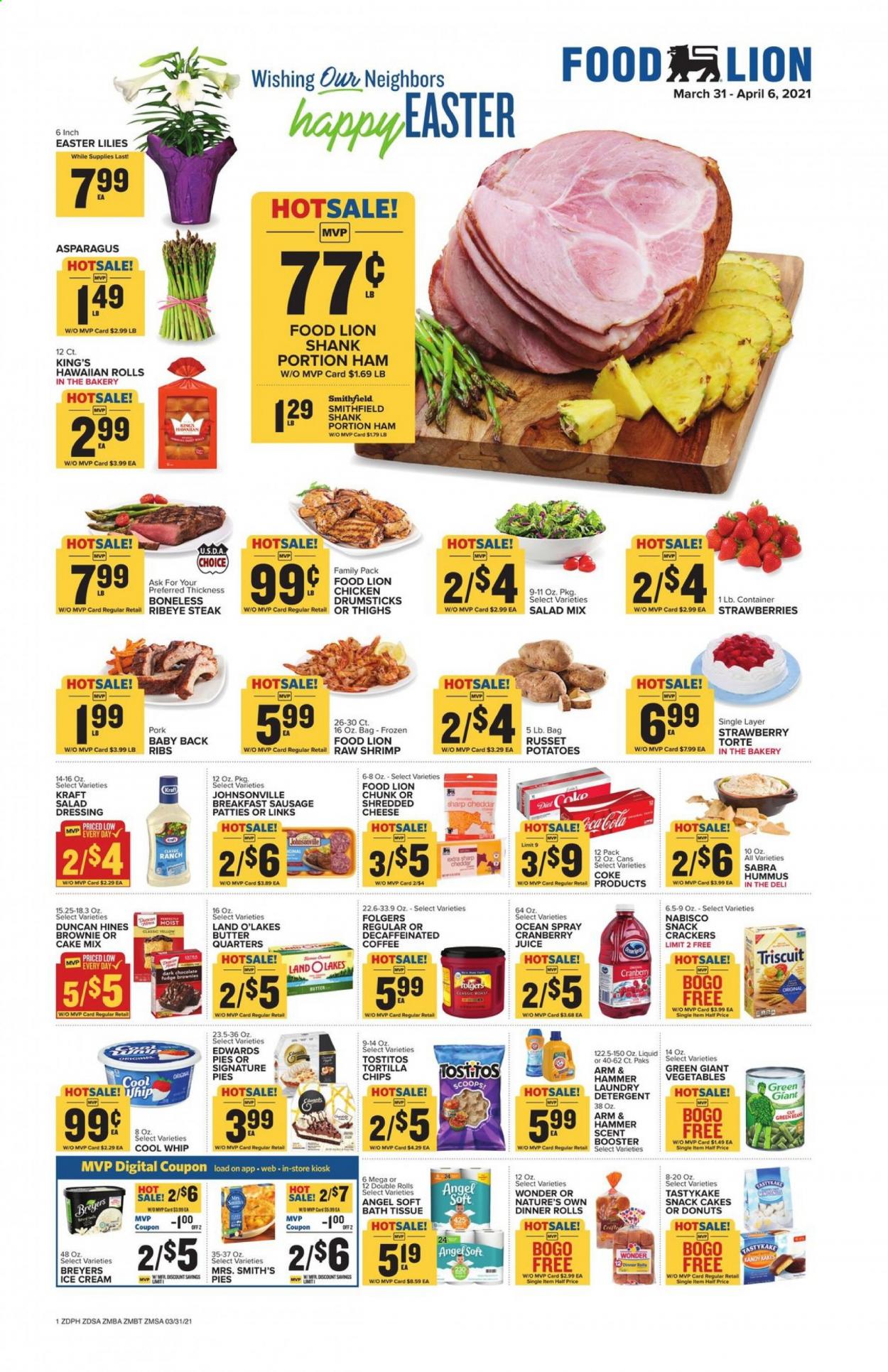 Food Lion ad - 03/31/2021 - 04/06/2021. Page 1