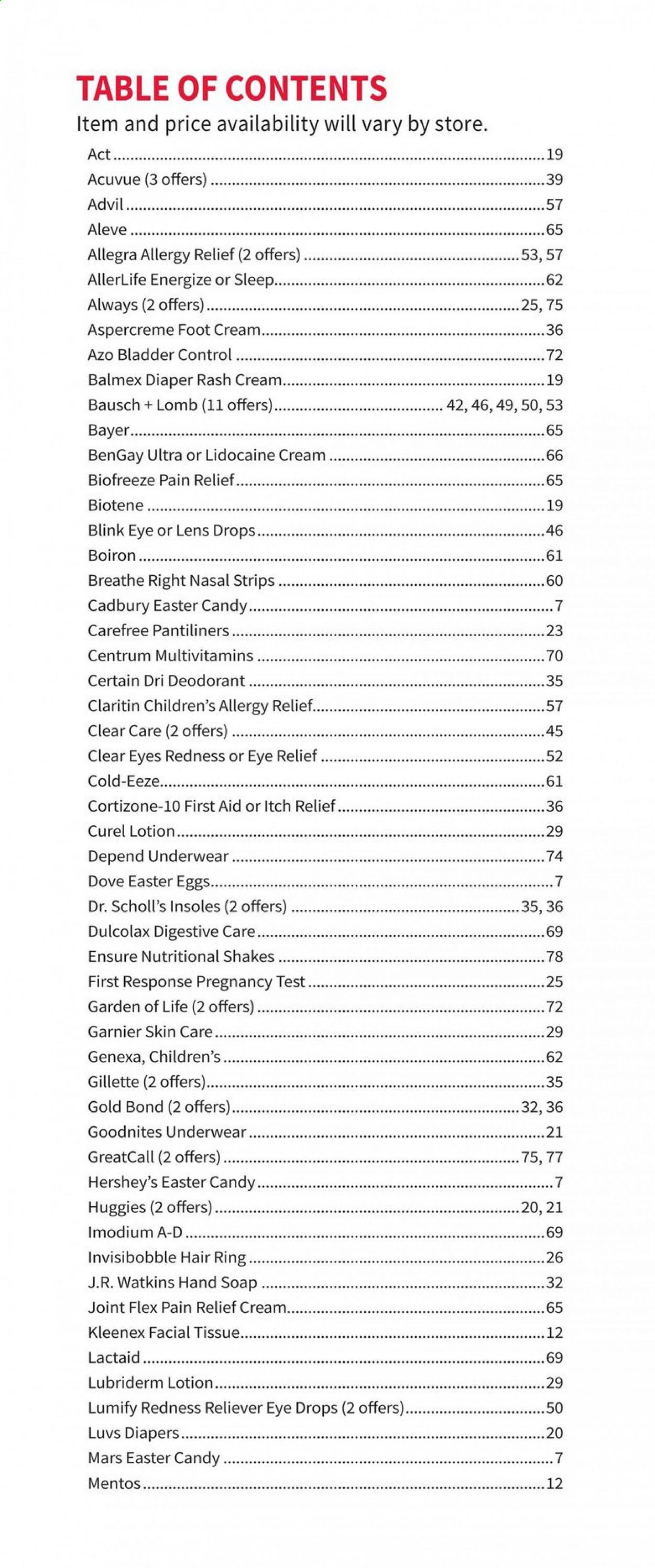 Walgreens ad - 03/28/2021 - 04/24/2021. Page 2