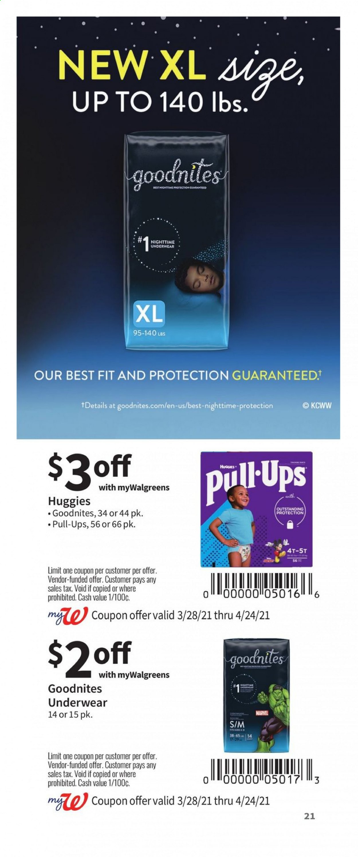 Walgreens ad - 03/28/2021 - 04/24/2021. Page 21