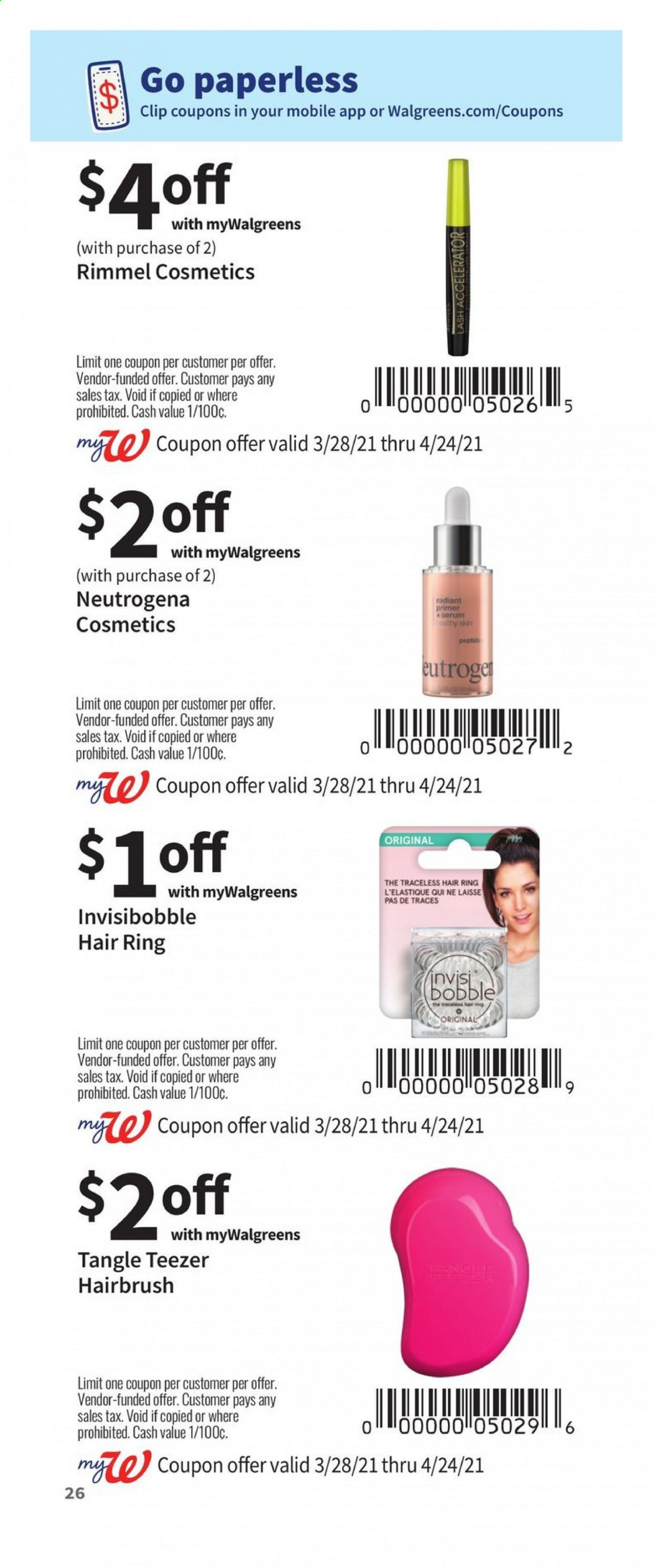 Walgreens ad - 03/28/2021 - 04/24/2021. Page 26