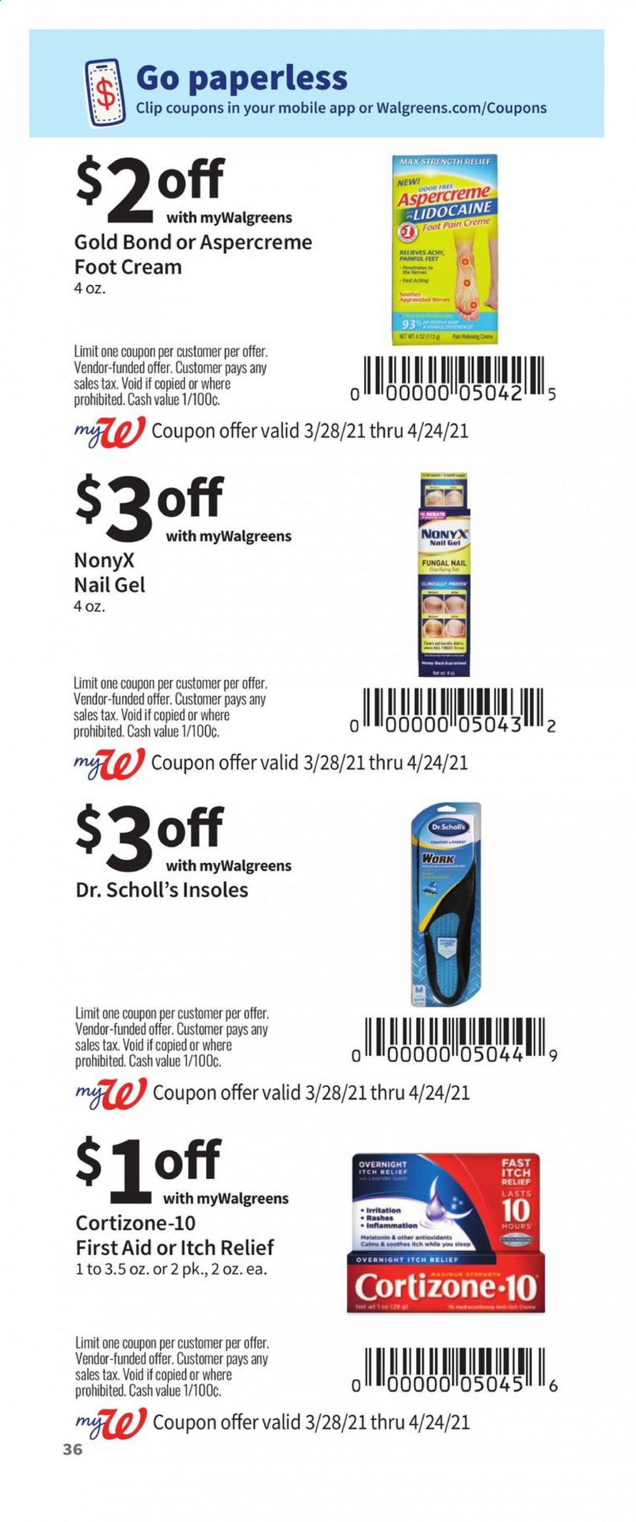 Walgreens ad - 03/28/2021 - 04/24/2021. Page 36