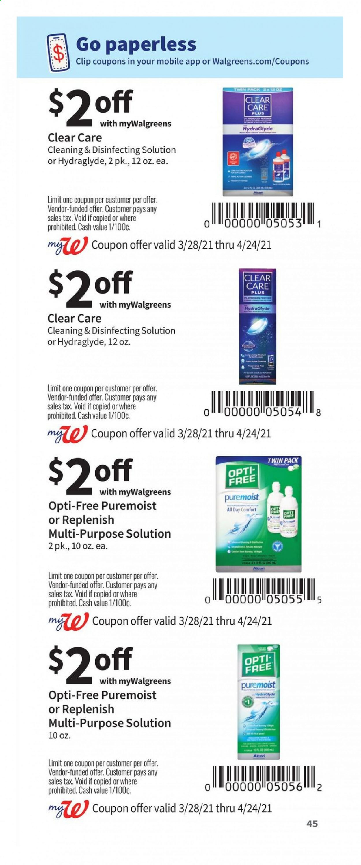 Walgreens ad - 03/28/2021 - 04/24/2021. Page 45