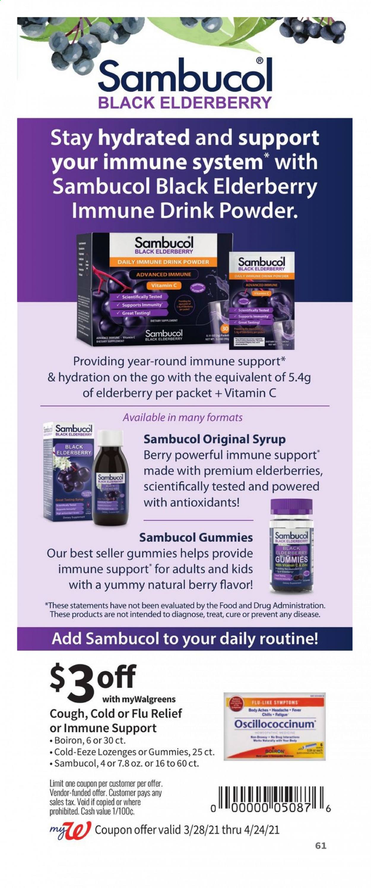 Walgreens ad - 03/28/2021 - 04/24/2021. Page 61