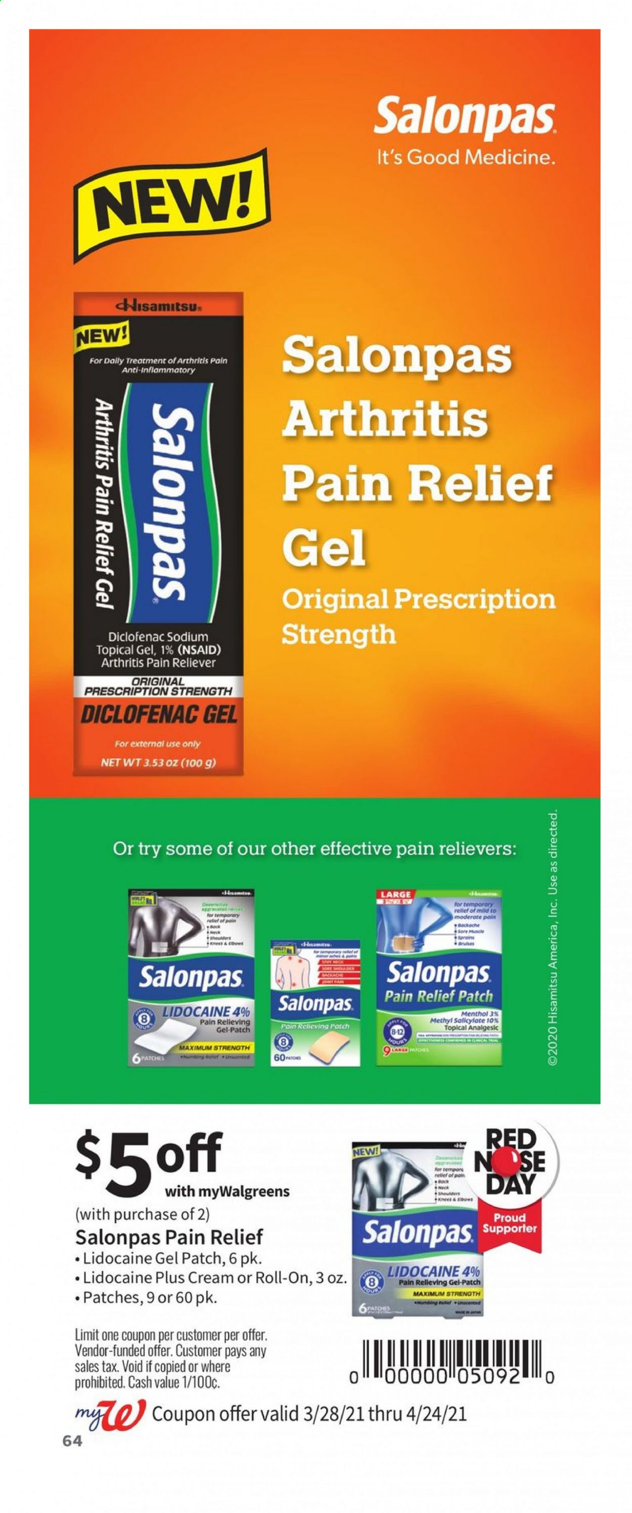 Walgreens ad - 03/28/2021 - 04/24/2021. Page 64