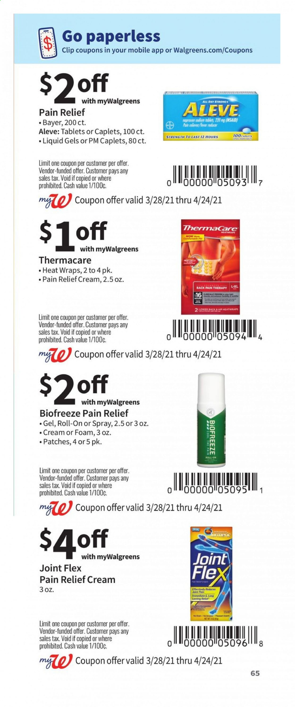 Walgreens ad - 03/28/2021 - 04/24/2021. Page 65