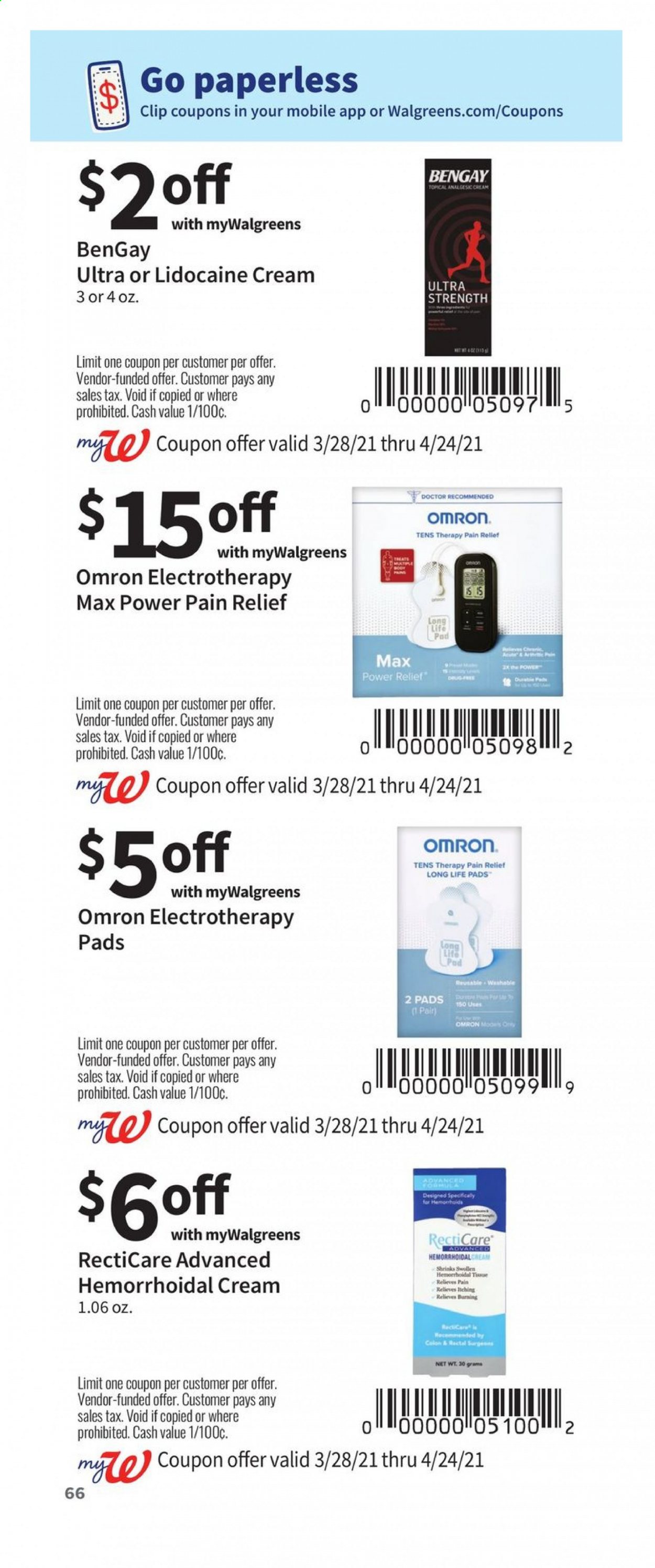 Walgreens ad - 03/28/2021 - 04/24/2021. Page 66