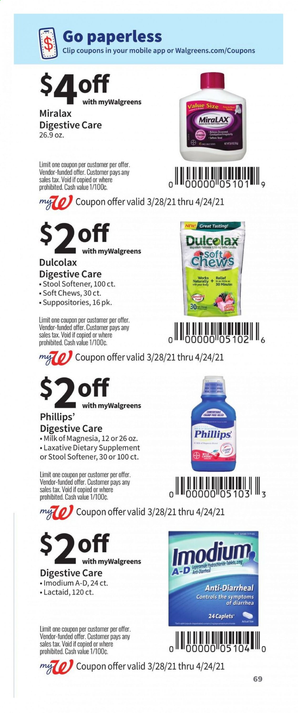 Walgreens ad - 03/28/2021 - 04/24/2021. Page 69