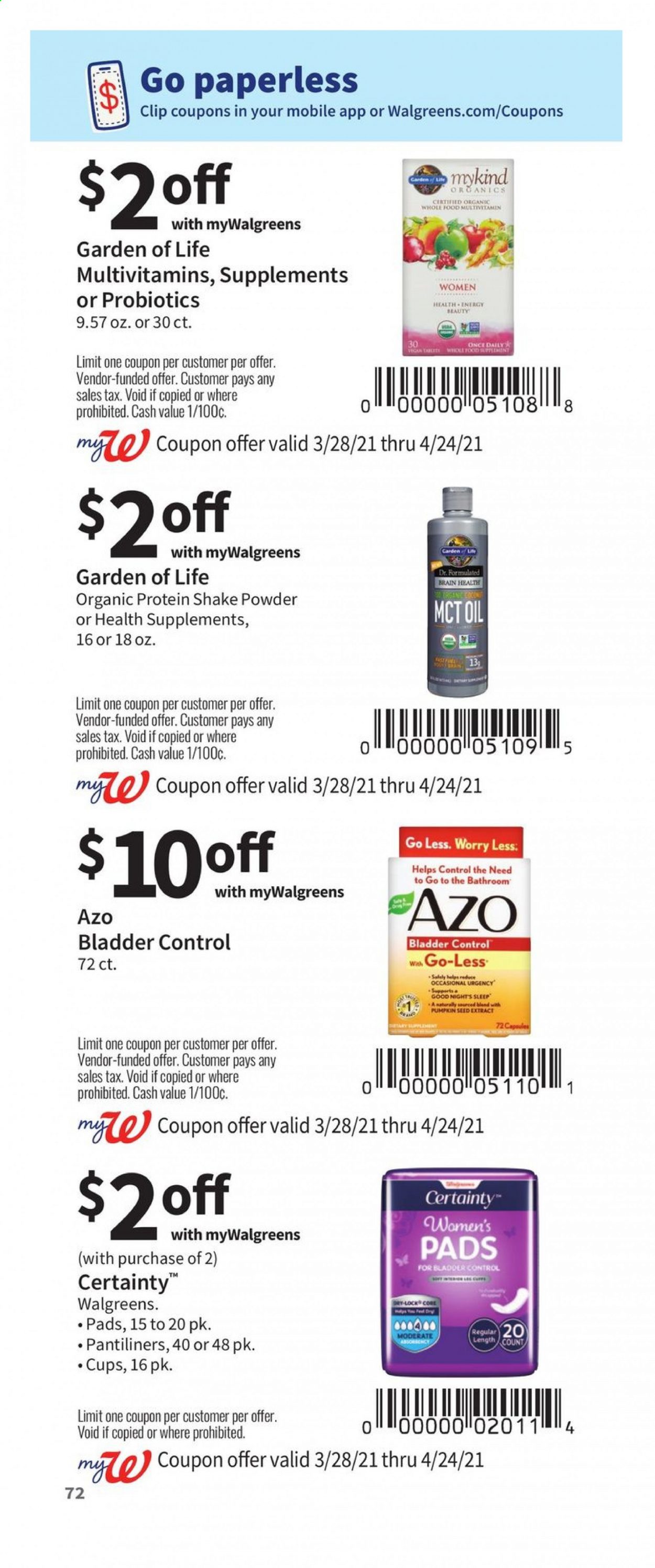 Walgreens ad - 03/28/2021 - 04/24/2021. Page 72