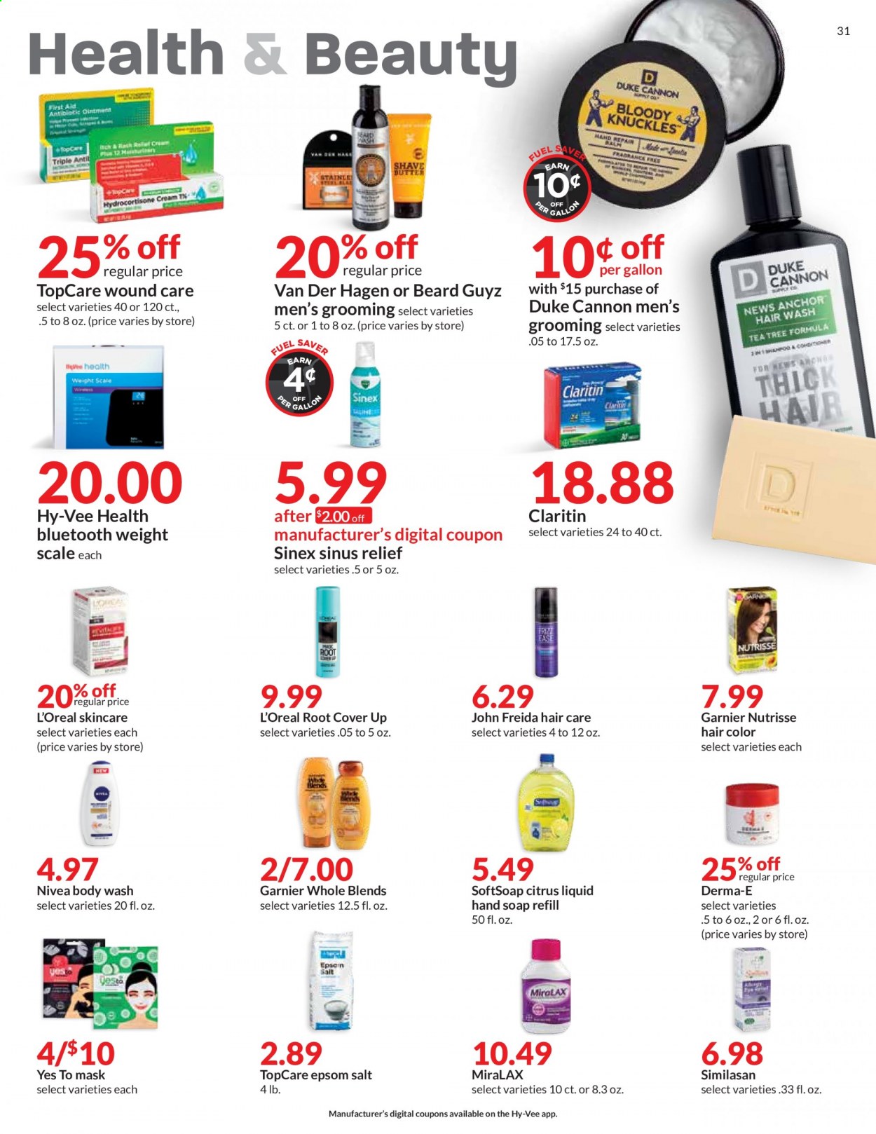 Hy-Vee ad - 03/31/2021 - 04/06/2021. Page 31