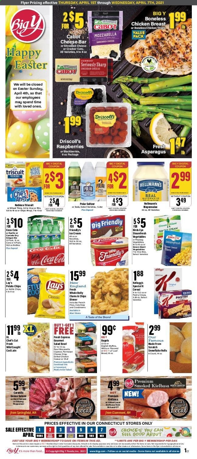 Big Y ad - 04/01/2021 - 04/07/2021. Page 1