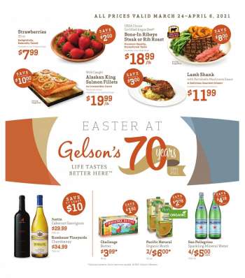 Gelson's Flyer - 03.24.2021 - 04.06.2021.