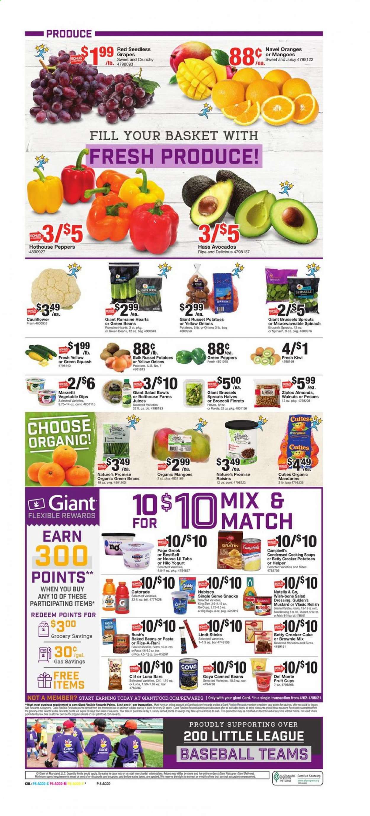 Giant Food ad - 04/02/2021 - 04/08/2021. Page 8
