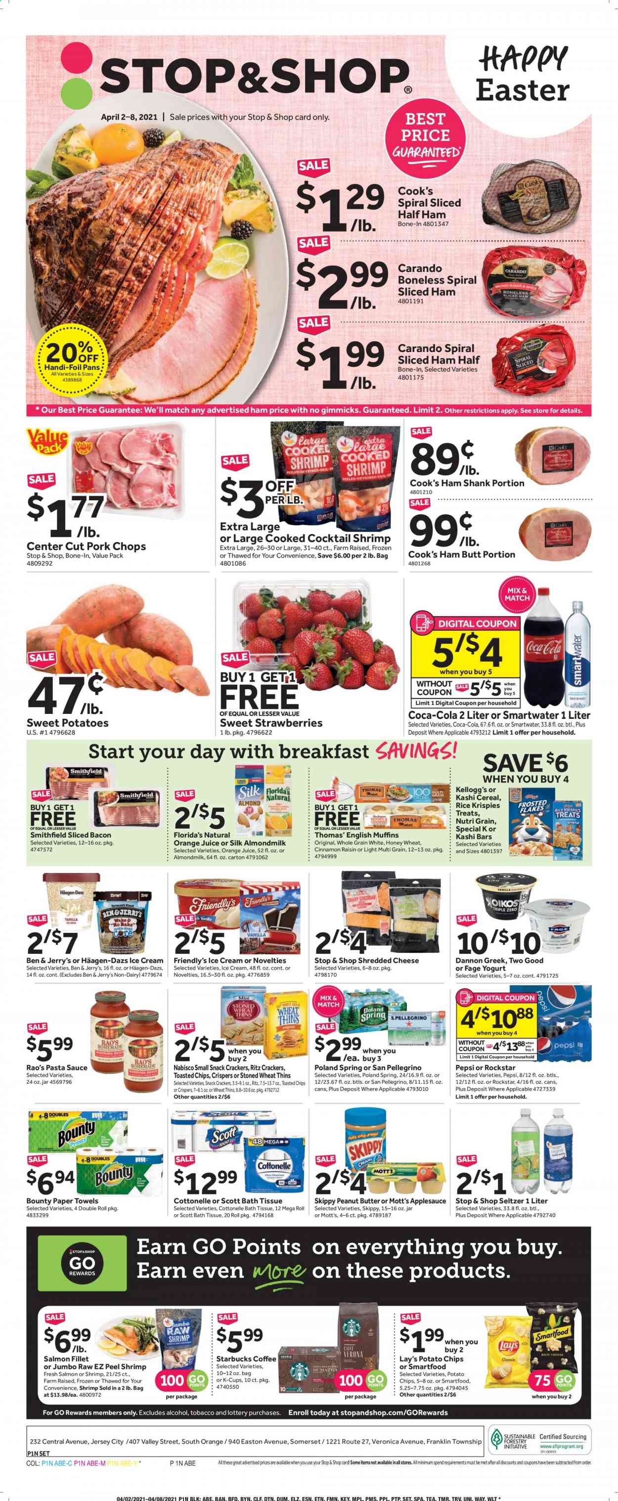 Stop & Shop ad - 04/02/2021 - 04/08/2021. Page 1