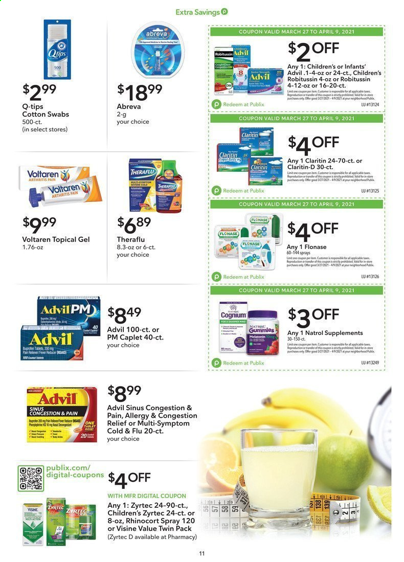 Publix ad - 03/27/2021 - 04/09/2021. Page 11